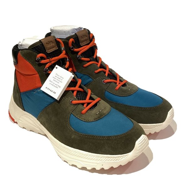 Coach C25 Mens Hiker Boots Size 15 D 
